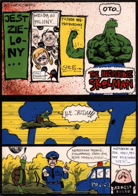 Michał Śledziński (Śledziu) | Fido & Mel. Skolman, zestaw dwóch odcinków | Galeria Komiksu