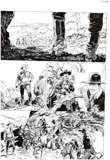 Brindisi, Bruno | Brindisi, Bruno - 3x Tavole Originali - Tex Willer #28 "Texas Rangers" - (2021) | Catawiki