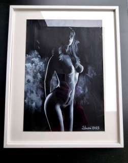 Shumi | Shumi - Pin-Up original artworks Acryl Gemälde - Format: A-3 | Catawiki