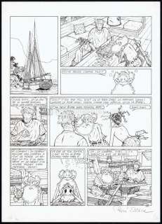René Sterne - Planche originale N°32 - Black Bounty - Adler