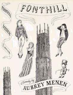 EDWARD GOREY (1925-2000) Fonthill Abbey with characters. | Swann Galleries