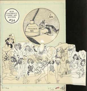 Russ Cochran Comic Art Auction Cover Photo Stat | Russ Cochran