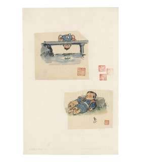 Goyu Kojima Hand-Drawn Color Illustration | Mandarake (Big Web)