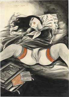 Ryuji Sawada hand-drawn 2-color color manuscript | Mandarake (Big Web)