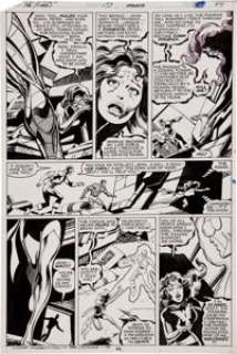 John Byrne and Terry Austin X-Men #137 page 44 Original Art (Marvel, 1980). The death of Phoenix is remembered by -