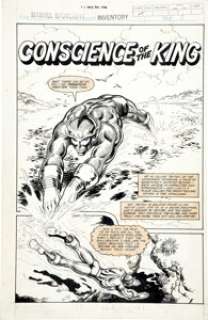 Wendy Pini Bizarre Adventures #28 Complete 8-Page Triton Story "Conscience of the King" Original Art -