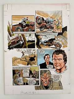 Jim Baikie - Look In magazine - The Fall Guy (1982)