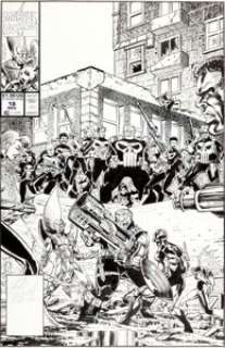 Jim Valentino and Tom Morgan Guardians of the Galaxy #18 Cover Original Art (Marvel, 1991). In "The -