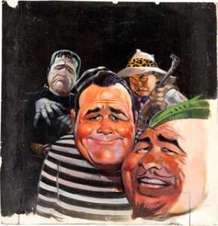 Frank Frazetta Movies Are Better Than Ever Jonathan Winters Comedy Album Cover Original Art (Verve V6-15057, - | Heritage