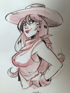 Barbucci | Barbucci, Alessandro - Dessin original couleur - Ekhö monde miroir | Catawiki