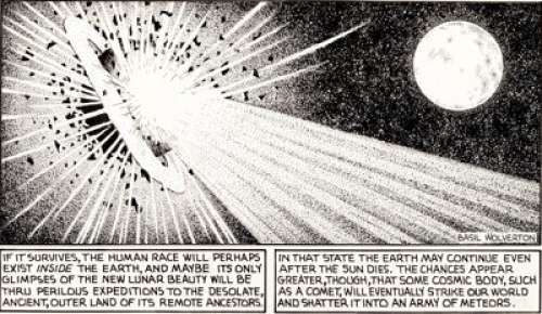 Basil Wolverton Original Art (c. 1930s-40s). An example of Basil Wolverton artwork, probably part of a tryout comic - | Heritage