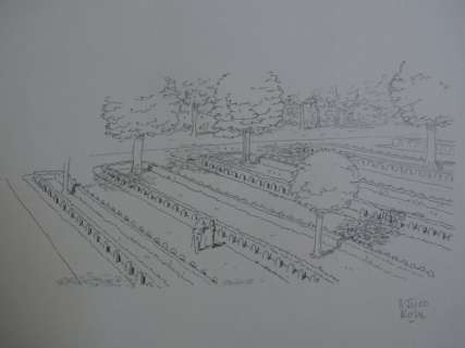 Kolk, Hanco | Hanco Kolk - Originele tekening - Landverhuizers - Biografie André Hissink (Oorlogsgraven Oosterbeek) - Formaat: 29,7 x 21 cm. - (2022) | Catawiki