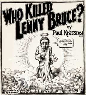 Robert Crumb Arcade, the Comics Revue #2 "Who Killed Lenny Bruce?" Illustration Original Art - | Heritage