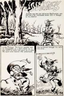 William Messner-Loebs Anything Goes! #5 Complete 4-Page Story "Journey" Original Art Group -