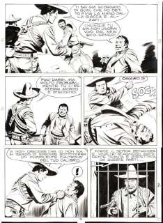 Letteri, Guglielmo | Letteri, Guglielmo - 3x Tavole Originali - Tex #112 "La rete si chiude" - (1970) | Catawiki