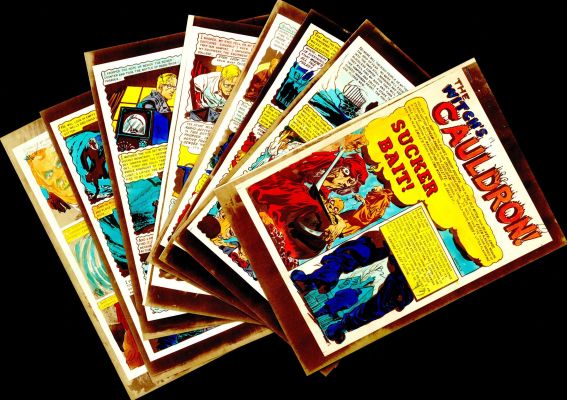 Wood-Sucker Bait! Haunt of Fear #19, Complete 8 pg Story Silver Print (1953) | Russ Cochran