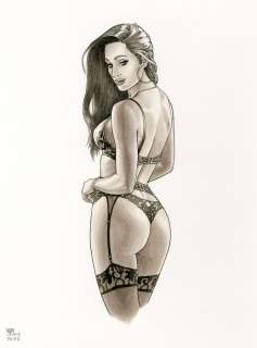 Lounis Chabane | Portfolio Miroir-Miroir "Ginny" - Dédicace luxe 24 x 32 cm - EO | Catawiki