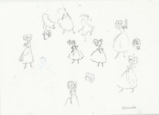 Kerascoët | De cape et de mots, recherche de personnage | Galerie 9ème Art