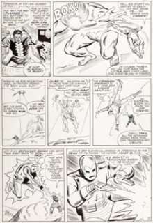 Don Heck and Mike Esposito (as Mickey Demeo) Tales of Suspense #67 Page 11 Iron Man Original Art (Marvel, -