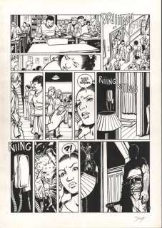 Denys - Denys - Planche originale - Dans la nuit T1 - Légion - (2003)