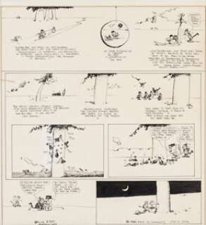 George Herriman Krazy Kat Sunday Comic Strip Original Art dated 3-28-20 (King Features Syndicate, 1920). Bum - | Heritage