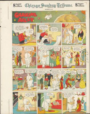 King-Gasoline Alley- Sunday Page Proof-(1924) | Russ Cochran