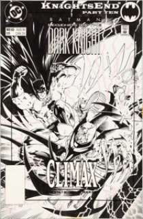 Barry Kitson and Scott Hanna Batman: Legends of the Dark Knight #63 Cover Original Art (DC, 1994). Bruce -