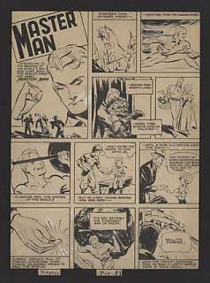MASTER COMICS Issue #1 Interior Page