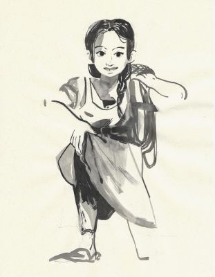 Molly Mendoza | Girl 2 | Athenaeum Comic Art