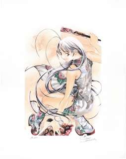 Oogure Koihito Hand Signed Color Reproduction Illustration "Tenjo Tenka" | Mandarake (Big Web)