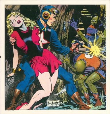 Frazetta- Famous Funnies Cover Print (1975) | Russ Cochran