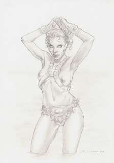 De Vincentiis, Adriano | De Vincentiis, Adriano - illustrazione originale "Teela - Masters of the Universe" - (2023) | Catawiki