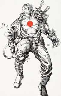Barry Windsor-Smith Bloodshot #1 Cover and Preliminary Artwork Original Art Group of 2 (Valiant, 1993).... (Total: 2 Original Art) | Heritage