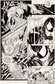 Todd McFarlane Amazing Spider-Man #317 Story Page 19 Venom Original Art (Marvel, 1989)....