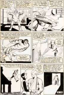 Steve Ditko, Joe Orlando, and George Roussos Tales to Astonish #61 Story Page 14 Giant-Man and the Wasp Original A...