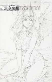 Mike DeBalfo Soulfire #1 San Diego Comic Con Edition Original Cover Art (Aspen, 2012).... (Total: 2 Items)