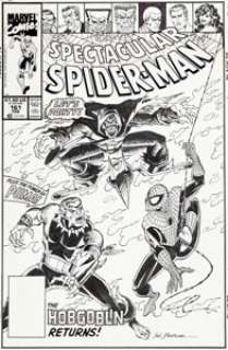 Sal Buscema Spectacular Spider-Man #161 Original Cover Art (Marvel, 1990).... | Heritage