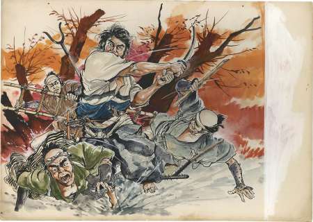 Ken Tsukikage Hand-Drawn Color Illustration | Mandarake (Big Web)