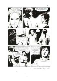 Roi, Corrado | Roi, Corrado - Tavola originale - Nathan Never Gigante #17 "I giorni della maschera" - (2014) | Catawiki