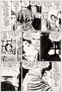  - Alex Toth and John Celardo Thrilling Romances #23 Story Page 4 Original Art (No Publisher, 1953)....