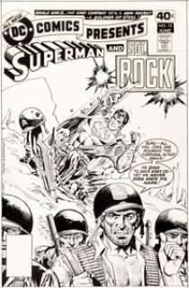 Ross Andru and Dick Giordano DC Comics Presents #10 Cover Original Art (DC, 1979).... | Heritage