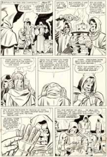  - Jack Kirby and Chic Stone Fantastic Four Annual #2 Story Page 11 Doctor Doom‘s Origin Original Art (Marvel, 1964)....