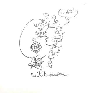 Manara, Milo | Manara, Milo - Dibujo original "Miele" | Catawiki