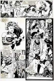 Andy Kubert and Matt Ryan X-Men #34 Page 13 Original Art (Marvel Comics, 1994)....