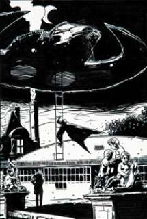 Tommy Lee Edwards and Robert Campanella Moon Knight #2 Splash Page 1 Original Art (Marvel Comics, 1998)....