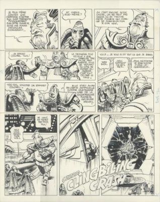 Jean-Claude Mézières | Valérian, tome 11 Les Spectres d’Inverloch planche 21 | Galerie 9ème Art