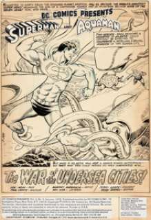 Murphy Anderson DC Comics Presents #5 Splash Page 1 Original Art (DC, 1979).... | Heritage