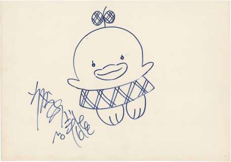 Fujiko Fujio Hand-Drawn Illustration "Little Ghost Q-Taro (Obake No Q-Taro)" P-Ko | Mandarake (Big Web)