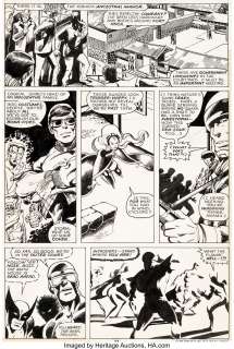 John Byrne And Ric Villamonte | X-Men #118 Story Page 7 Original Art (Marvel, 1979). | Heritage