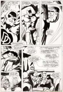 Gene Colan And Dick Ayers | Daredevil #28 Story Page 4 Original Art (Marvel, 1967). | Heritage